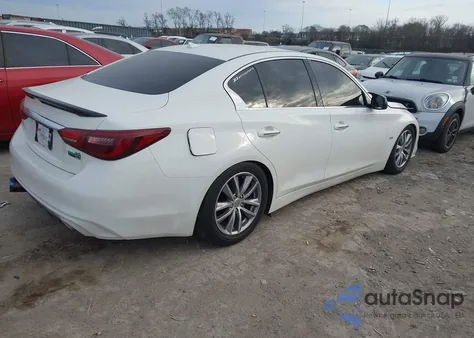 2020 Infiniti Q50 Luxe Awd from USA, damaged, VIN JN1EV7AR2LM255374
